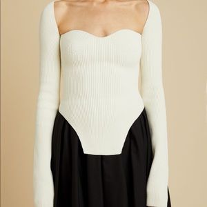 Khaite Maddy top by MUSSIER